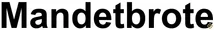 Logo of Mandetbrote