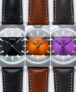 Vario Futurist Watch Sunburst Black Watch