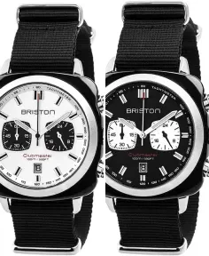 Briston Clubmaster Sport Black Acetate Chrono