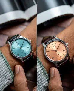 Delhi Watch Company DWC Villianur Turquoise Blue