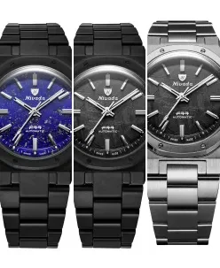 Nivada Grenchen F77 BLACK CERAMIC LAPIS LAZULI MK1