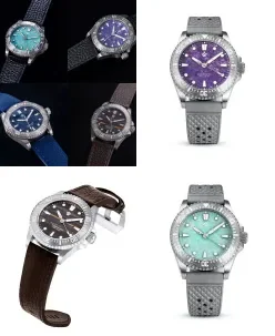 Wicked Watch Co. Damascus Diver Ultimate Collection Bundle
