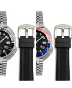Heritor Watches Heritor Automatic Matador Box Set with Interchangable Bands and Date Display Black/Silver