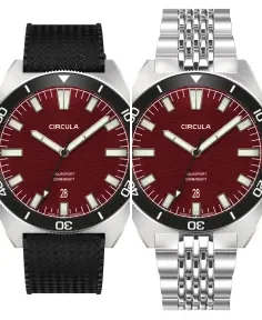 Circula Watches AquaSport II Red