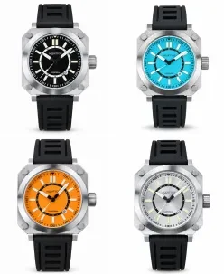 Aquatico Ironblock Tritium Black Dial