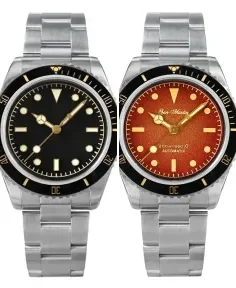 San Martin SN004-G-B Classic Black Without Logo SW200 Mercedes Hands