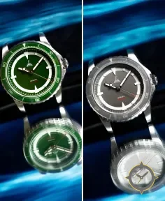 Delhi Watch Company DWC HAVELOCK (9039) Green Steel Bracelet