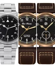 San Martin SAN-MARTIN-WATCHES-SN034-G-B1 Steel Bracelet Without Logo