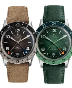 Farer GMT BEZEL Nevada Mocha