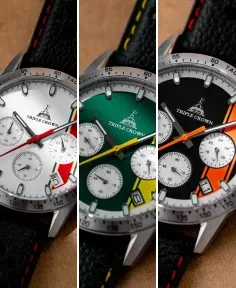 Delhi Watch Company DWC TRIPLE CROWN White