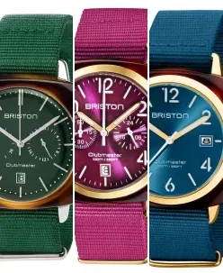 Briston Clubmaster Vintage - Chrono - British green