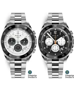 Malm Watches Dalton Birdie White Chronograph 41