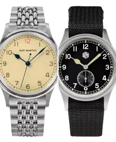 San Martin SAN-MARTIN-WATCHES-SN0105-G-NB With Logo
