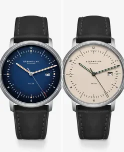 Sternglas Naos Solar Edition Titanium dark blue