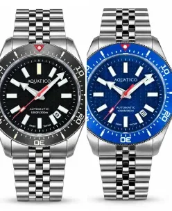 Aquatico Sea Recon Tritium Black Dial