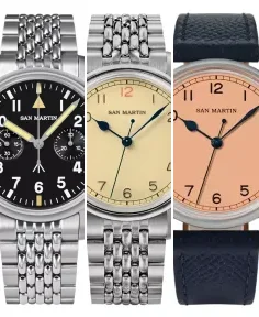 San Martin SN-0105-G-JS Stainless Steel Bracelet