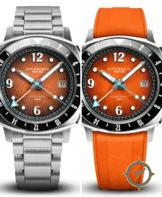 Rivington GMT Orange Fumé