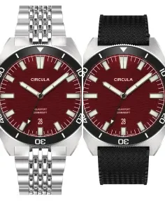 Circula Watches AquaSport II Red