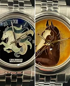 Cincinnati Watch Company Silver Beauty - Year of the Horse