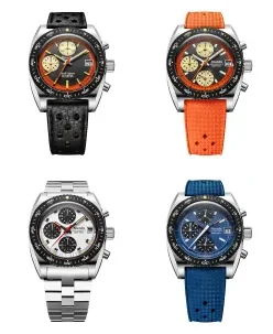 Nivada Grenchen AUTOCHRON ORANGE AUTOMATIC