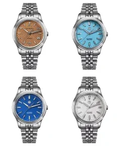 San Martin SN0144-CG2 Coin Pattern Dial