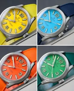 Newmark Watch Company Watersprite Yellow