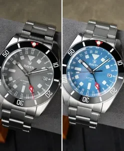 Raven Custom GMT Diver - Storm