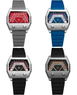 Xeric Volta Double Retrograde Gray Red
