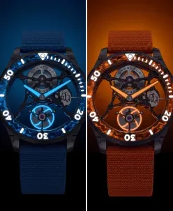 Grandeur USA THAL 300 Skeleton Tourbillon Abyss Blue