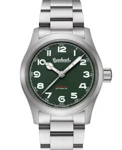Hanhart Preventor HD12™ Black Forest Green, Edelstahl-Armband