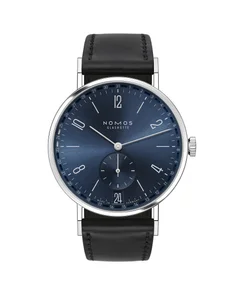Nomos Glashütte Tangente 2date blue Reference 136