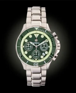 Swiss Watch Company SWC Chronograph Green