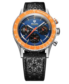 Nivada Grenchen CHRONOKING MECAQUARTZ RACING BLUE