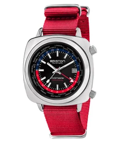 Briston Clubmaster Traveler Worldtime Steel