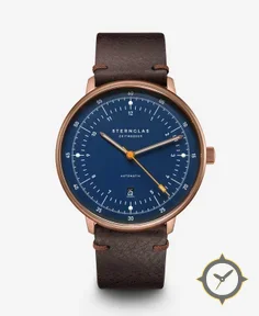 Hamburg Automatik darkblue bronze update
