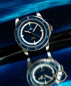 Delhi Watch Company DWC HAVELOCK (9039) Blue Rubber Strap