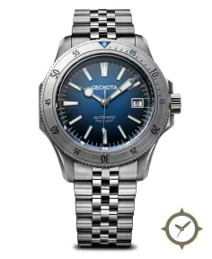 Sea-Hunter Dive Watch Marine Blue Steel Edition