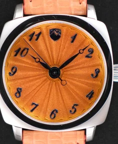 5280 Watch Company Ajax Orange Translucent Dial