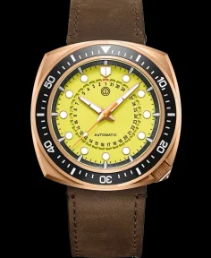 MMI Watches CUTTLECHRON BRONZE CUSN8 LEMON YELLOW MODEL: CCB-05