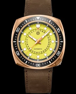 MMI Watches CUTTLECHRON BRONZE CUSN8 LEMON YELLOW MODEL: CCB-05
