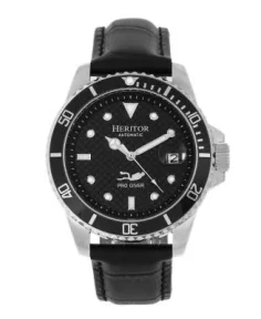Heritor Watches Heritor Automatic Lucius Men's Watch w/Date Silver/Black