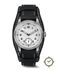 Boderry HOU H1 Vintage Field Watch Automatic White