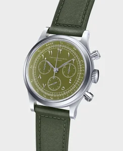 Time This REF.2401MS8 1960S VINTAGE STYLE AUTOMATIC CHRONOGRAPH Green