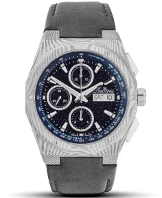 Balticus Star Dust Chrono Damast Valjoux 7750 Aventurine BLT-BALSDDCHABA