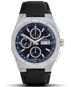 Balticus StarDust Chrono Damascus Valjoux 7750 Aventurine BLT-BALSDDCHABA