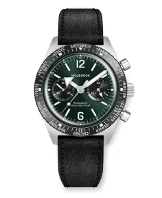 Wolbrook Skindiver WT Chrono-Mecaquartz Green Chronograph