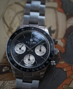 Katabami Watch Japan The Chronograph クロ "KURO"
