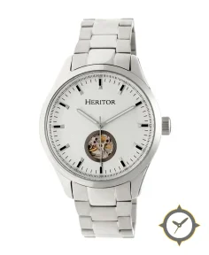 Heritor Automatic Crew Semi-Skeleton Men's Watch