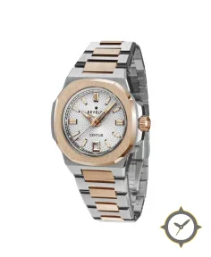 Gentus | Silver Rose Bicolor (Swiss Quartz)