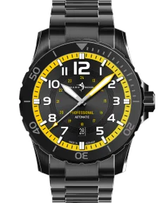Marc & Sons Yellow Black Ceramic DLC